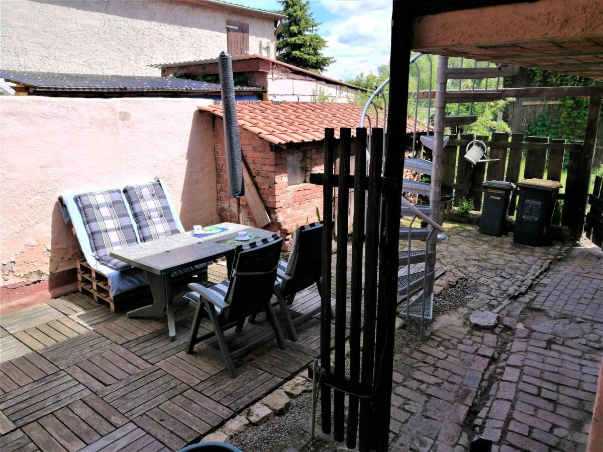 Familienfreundliches Ferienhaus Mit 3 Schlafzimmern Oldisleben Екстериор снимка